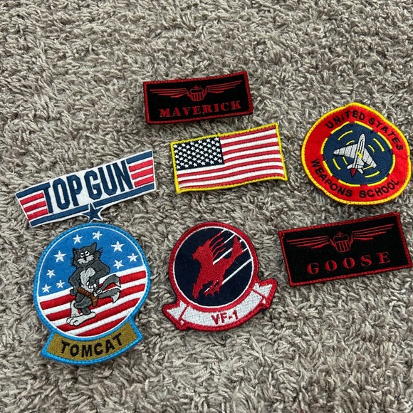 Top Gun Maverick Patches Tomcat Goose VF-1 Movie Military On Set - Picture 1 of 8